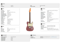 Fender Vintera II RDWN 60s Tele BMM Fender Vintera II RDWN 60s Tele BMM